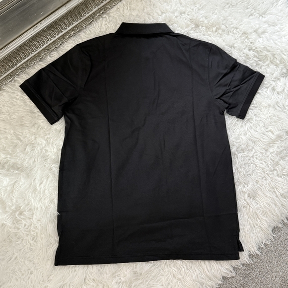 Member's Mark Men's Stretch Pique Polo. Black. Size Small. New.Short sleeve po - Picture 2 of 6